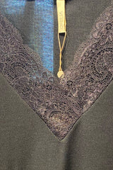 Ofelia Mette top med blonde black