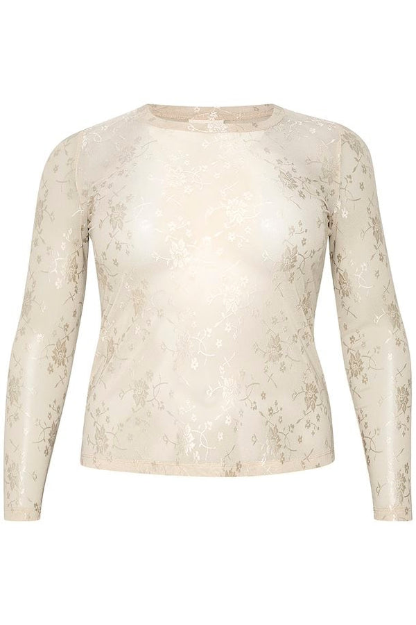 Kaffe Curve Nikoline bluse creme