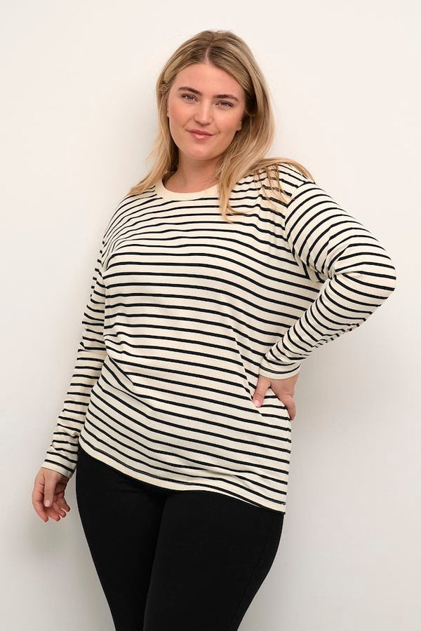 Kaffe Curve Winni t-shirt sort