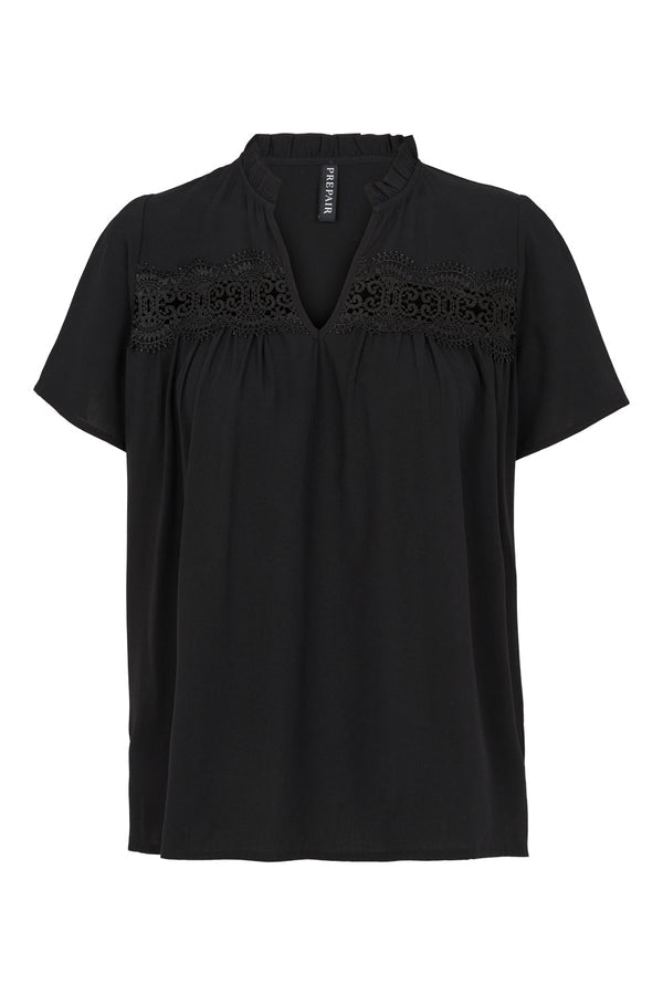 Prepair Nora bluse sort
