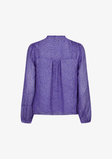 NEO NOIR BISA SPARKLE BLUSE LILLA