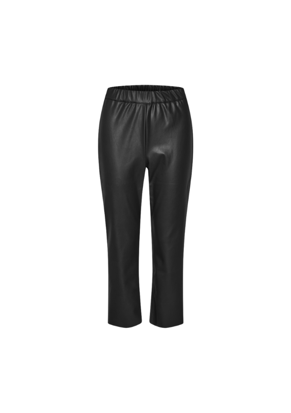 KAFFE VIRISA PU BUKSER BLACK