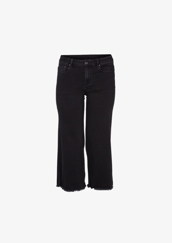 ZOEY FIA WIDE JEANS BLACK WASH