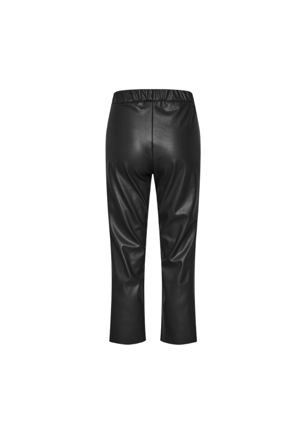 KAFFE VIRISA PU BUKSER BLACK
