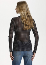 Culture Melina bluse - Black dot