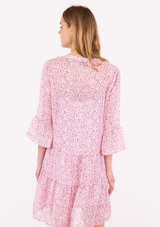 NEO NOIR GUNVOR SPARKLE KJOLE PINK