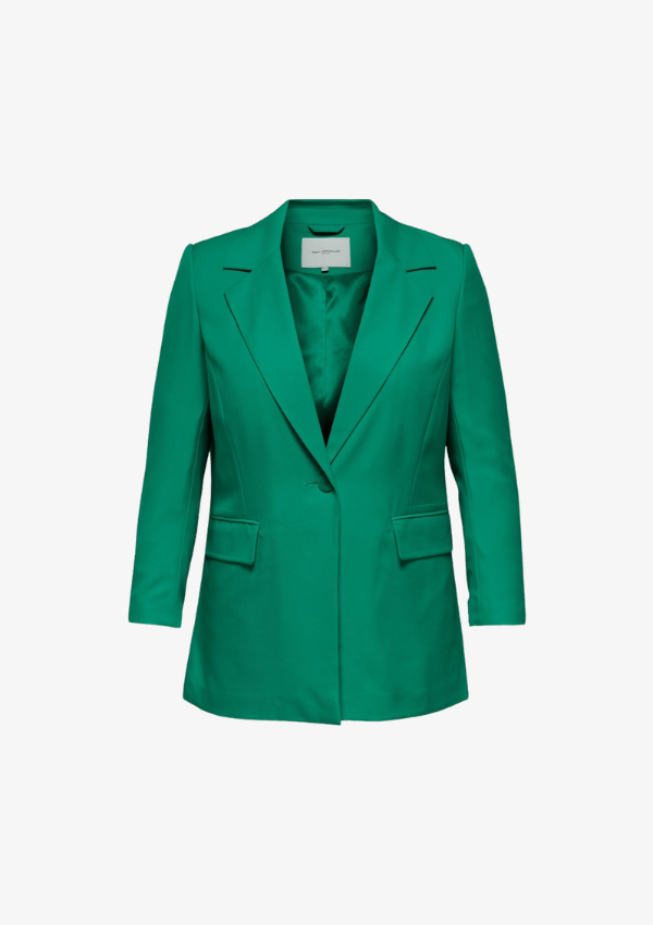 ONLY CARMAKOMA BLAZER VIOLET GRØN