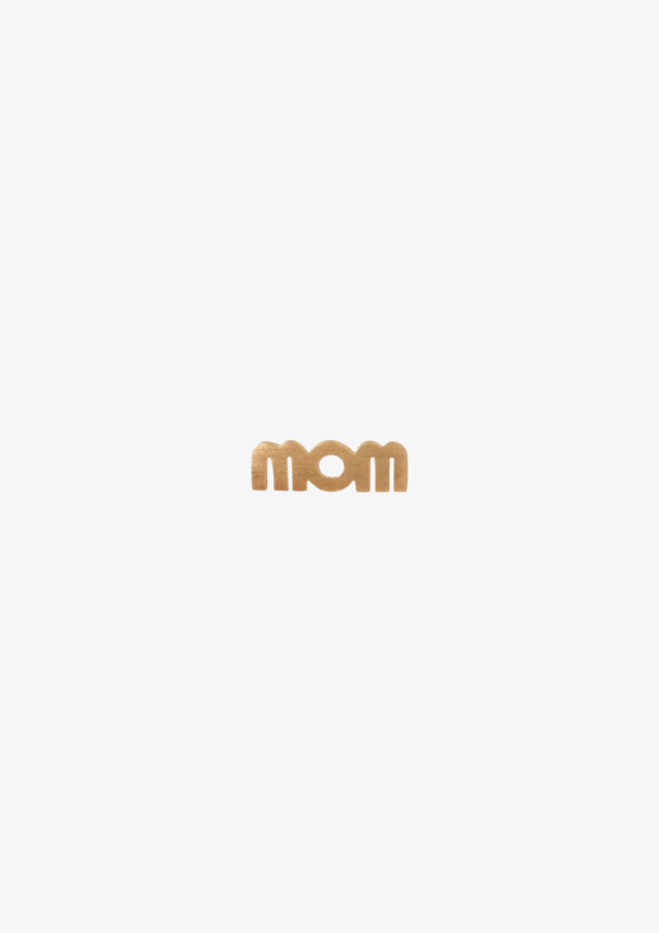 STINE A ØRERING WOW MOM EARRING GOLD