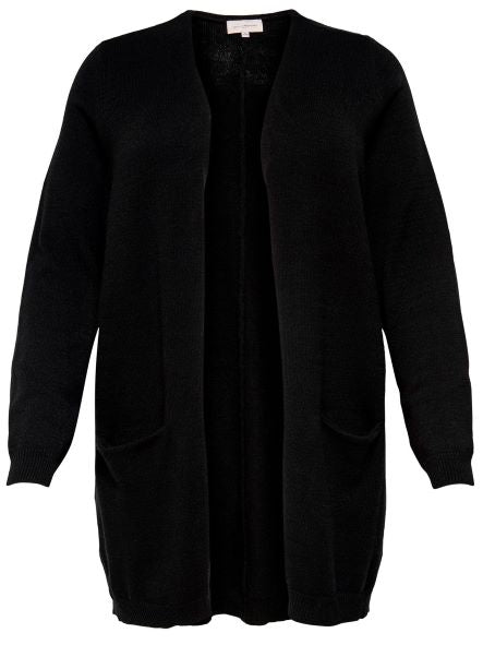 Only Carmakoma Stone lang cardigan sort