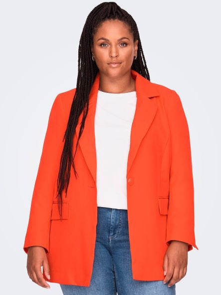 Only Carmakoma Violet blazer orange