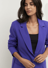 KAFFE COLETTE BLAZER MØRK LILLA