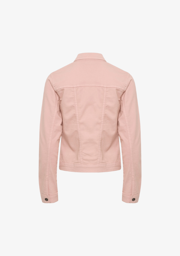 KAFFE ZELINA DENIM JAKKE ROSA