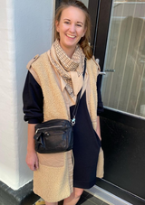 GAUGE & PLY TØRKLÆDE - GAIA SCARF CAMEL