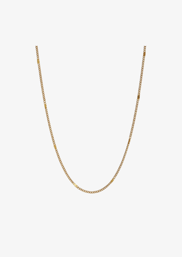 STINE A HALSKÆDE - PETIT DOTS PENDANT CHAIN GOLD