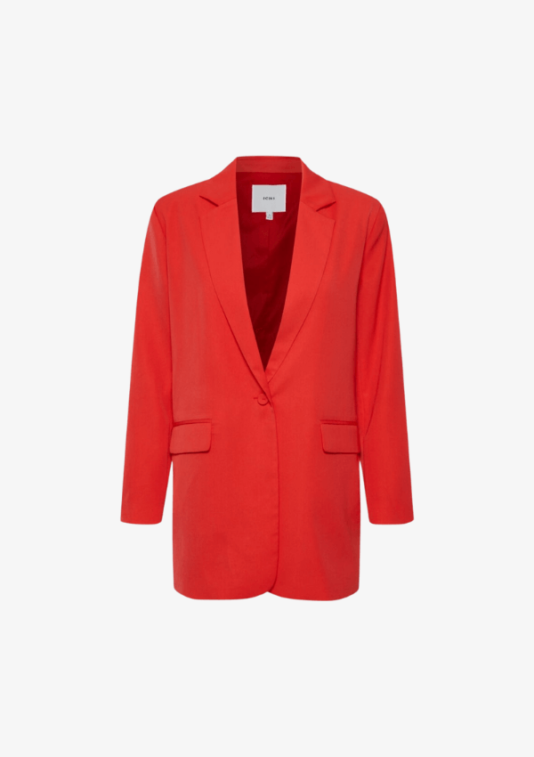 ICHI BLAZER JAKKE ERNY RØD