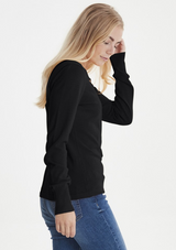 PULZ CARDIGAN - SARA BLACK