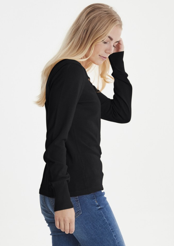 PULZ CARDIGAN - SARA BLACK