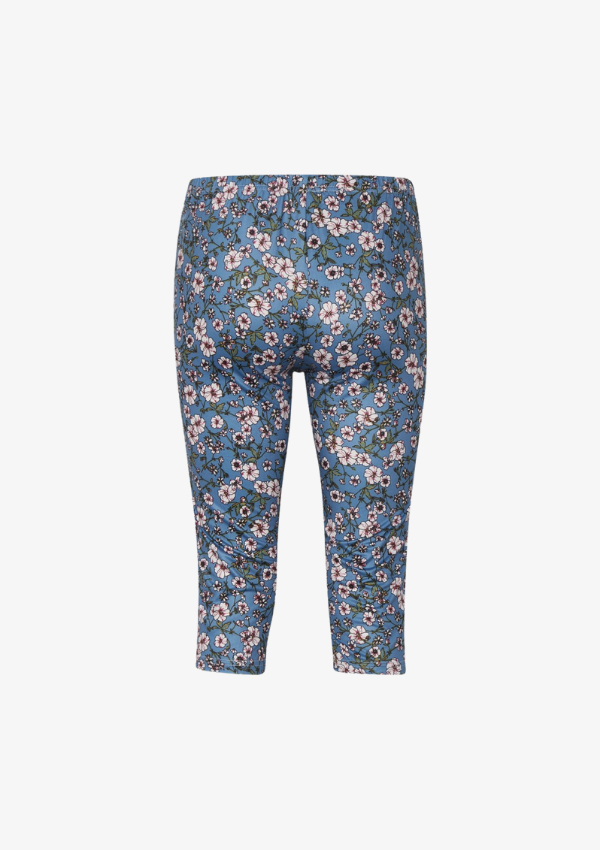 Culture Semira capri leggings - Blue flower