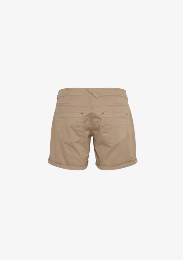 CULTURE CARLA SHORTS MALOU FIT SAND