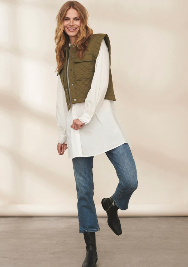 Culture Selta vest - Oliven