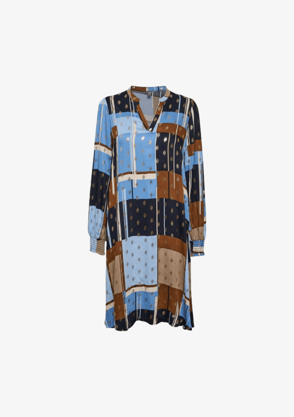 CULTURE GISELLE KJOLE BLUE