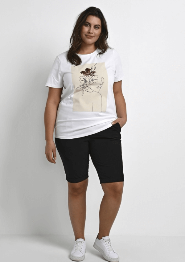 KAFFE CURVE SALLY T-SHIRT