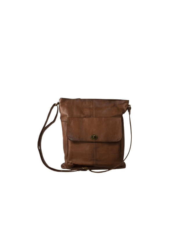 RE:DESIGNED KAY URBAN BAG LARGE WALNUT