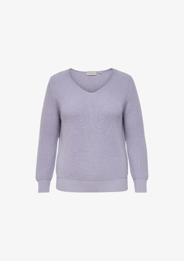 ONLY CARMAKOMA STONE LANG CARDIGAN STRIK
