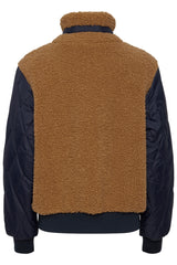 Pulz teddy jakke June brun