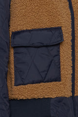 Pulz teddy jakke June brun