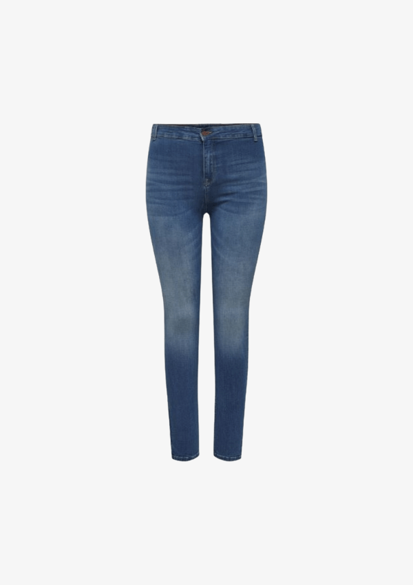 ONLY CARMAKOMA HUBA LEGGINS LYS BLÅ