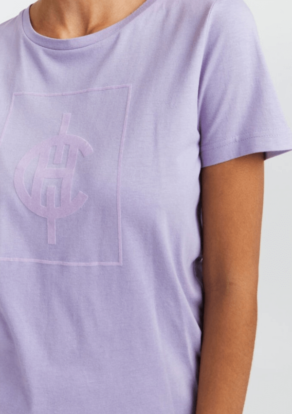 ICHI T-SHIRT KENNEDY LILLA