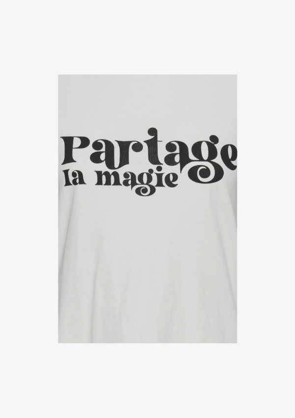 ICHI CAMINO SS10 T-SHIRT HVID