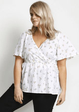 KAFFE CURVE BLUSE WHILA