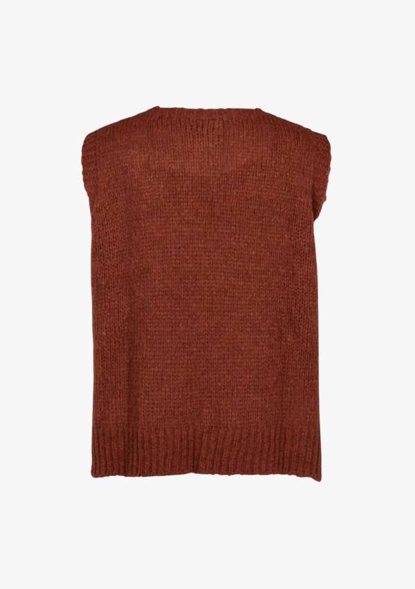 ZOEY EMMY VEST - COGNAC