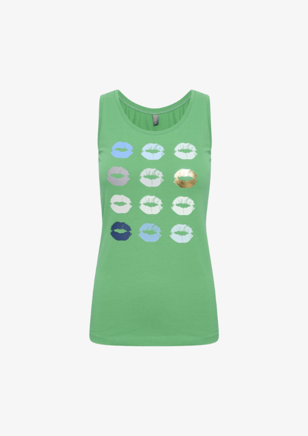 CULTURE GITH TANKTOP GRØN