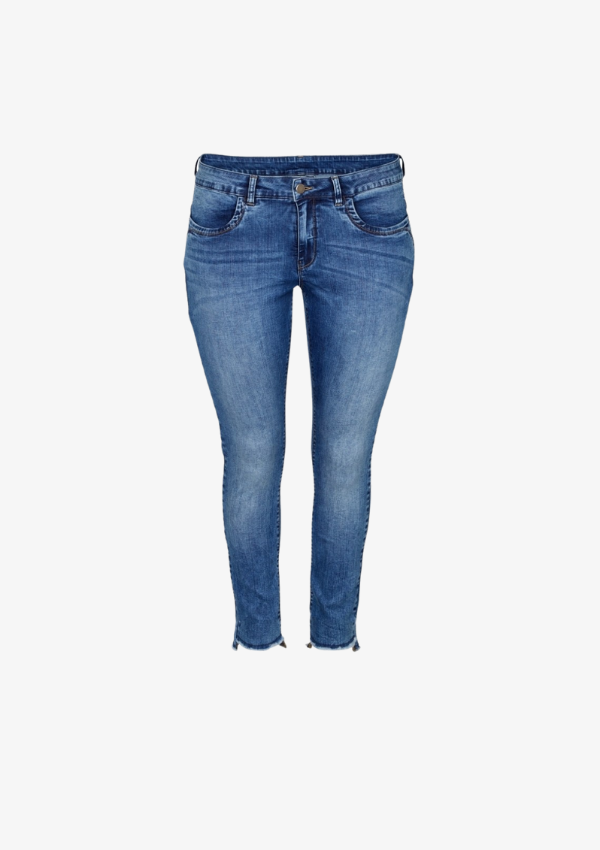 ZOEY FIA JEANS - BLÅ DENIM