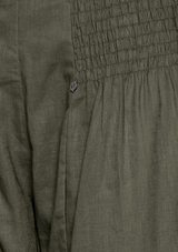 PULZ JILL BUKSER CAPRI WIDE LEG GREEN