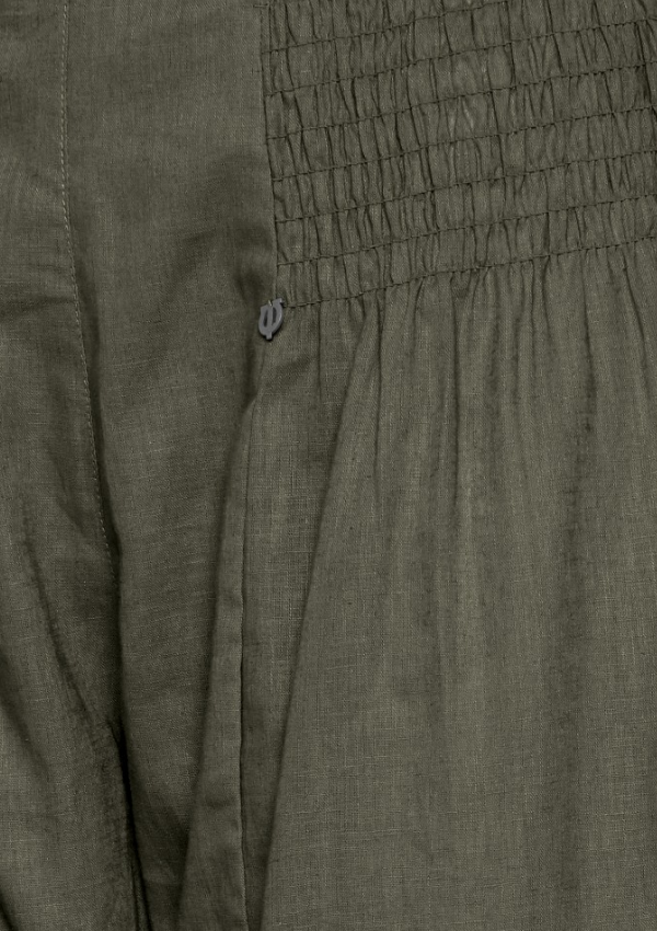 PULZ JILL BUKSER CAPRI WIDE LEG GREEN