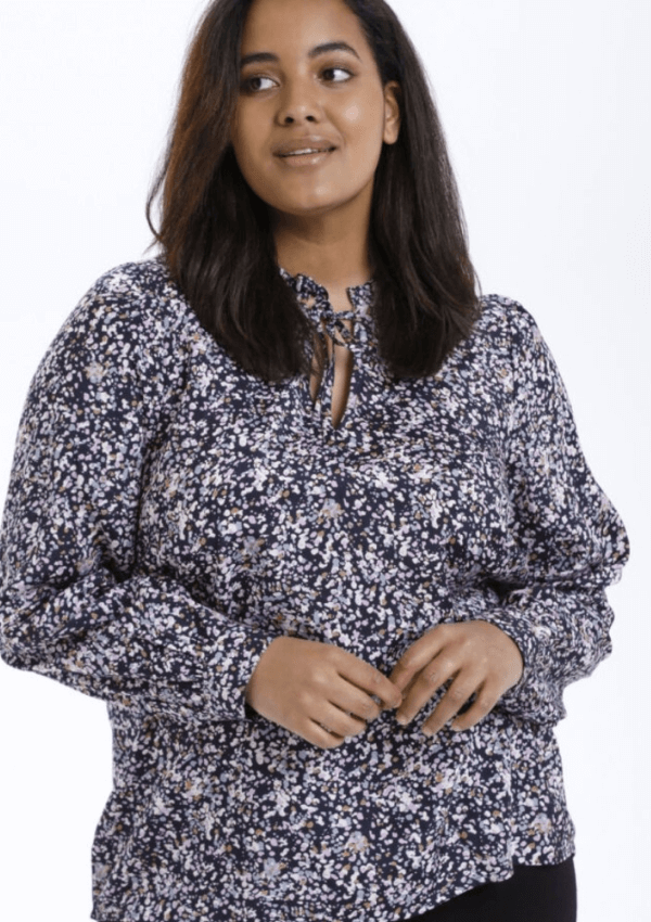 KAFFE CURVE LAPILA BLUSE