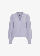ICHI HALPA CARDIGAN LILAC