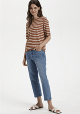 KAFFE MALA STRIK DUSTY RED