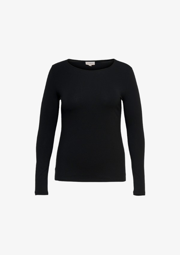 ONLY CARMAKOMA JULES BLUSE - SORT