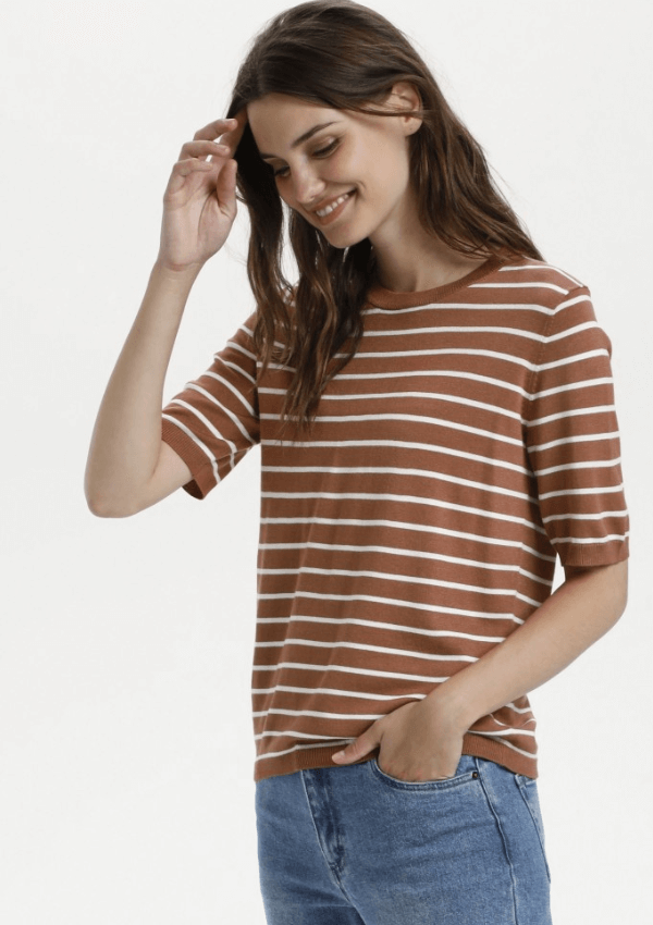 KAFFE MALA STRIK DUSTY RED