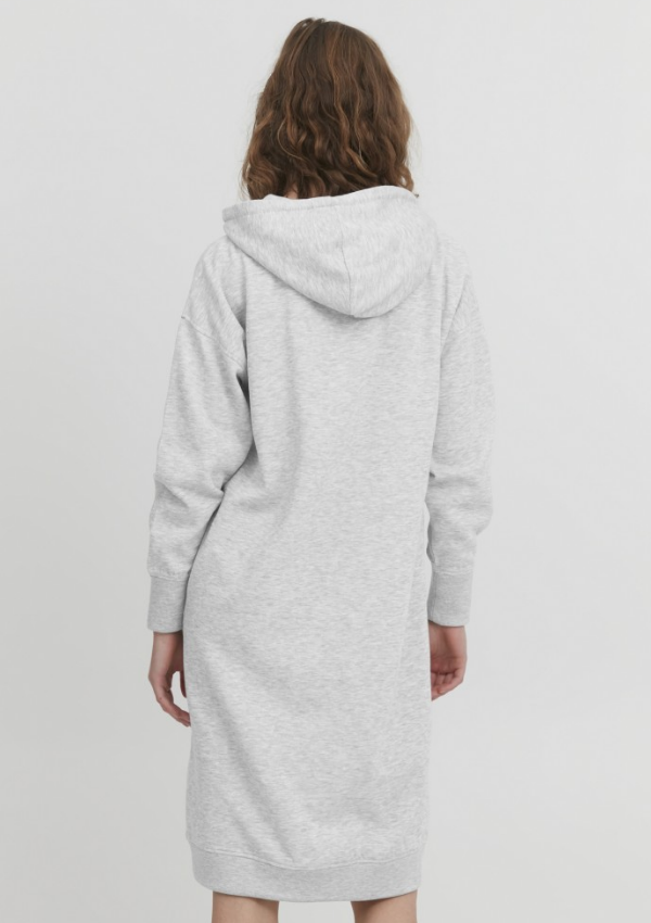 ICHI Jondell long sweatshirt kjole