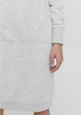 ICHI Jondell long sweatshirt kjole
