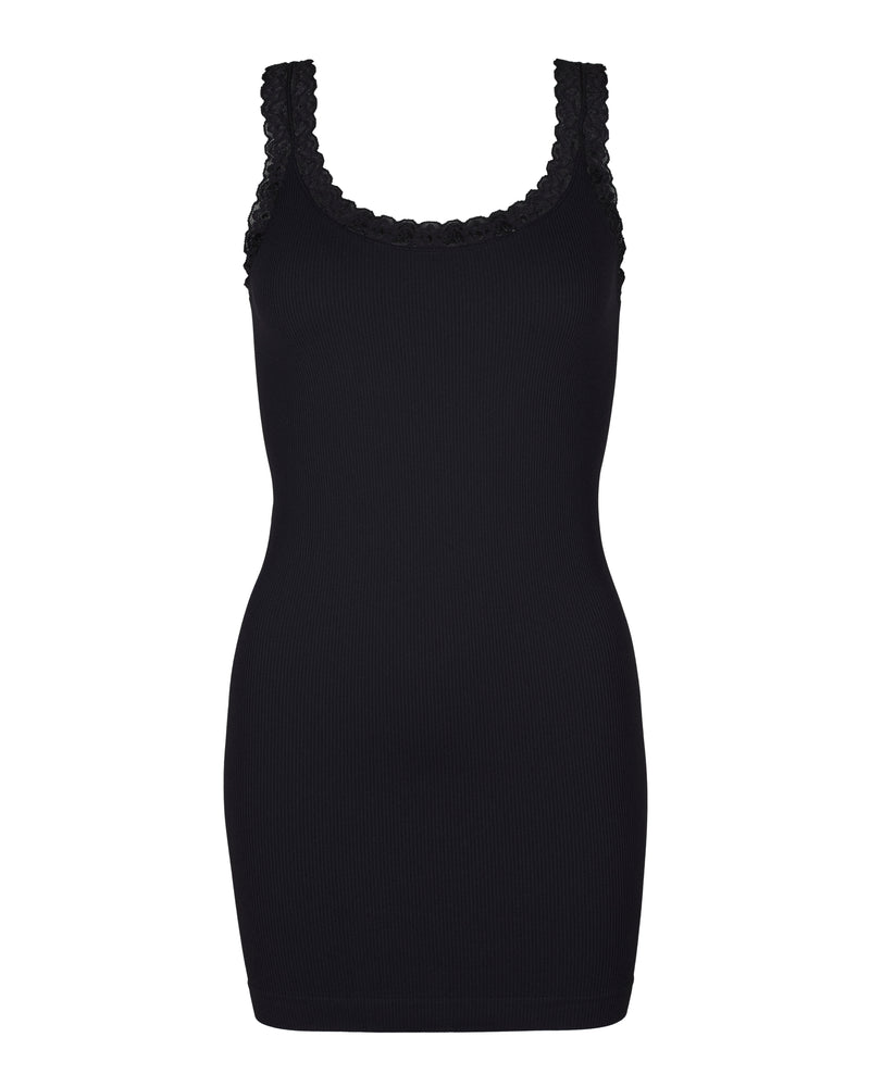 Tim & Simonsen lang ribtop sort