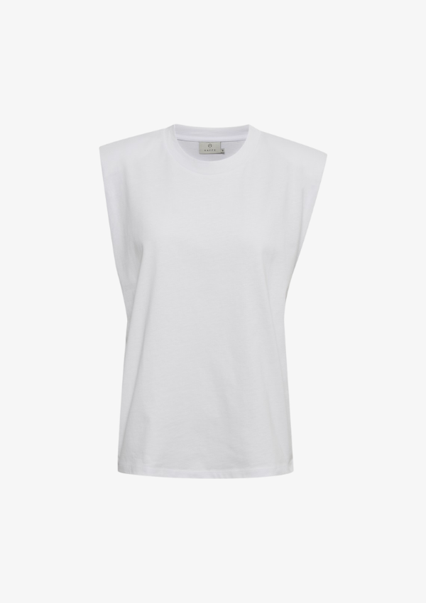 KAFFE Cika t-shirt - White