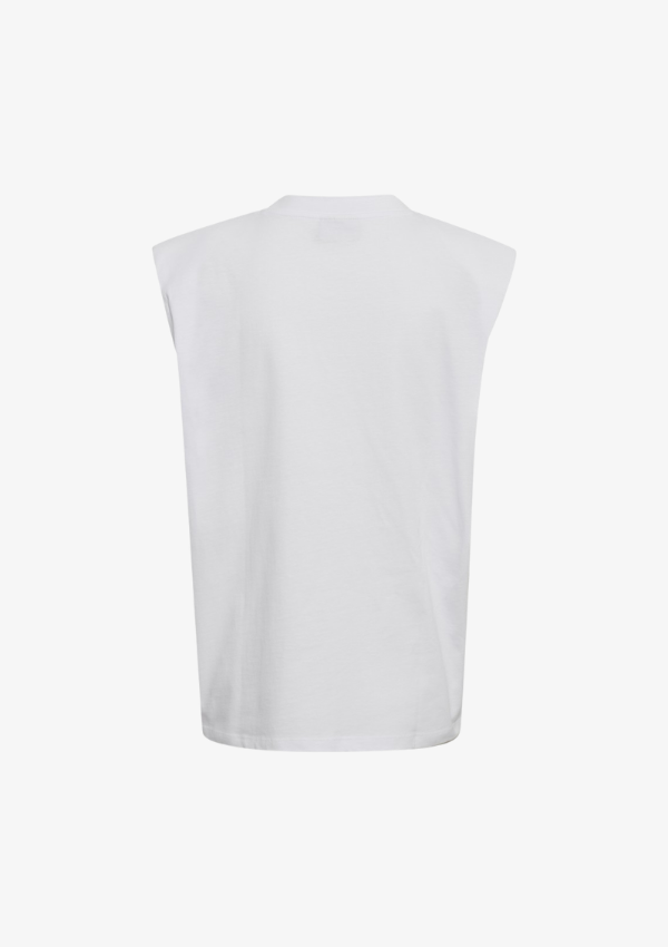 KAFFE Cika t-shirt - White