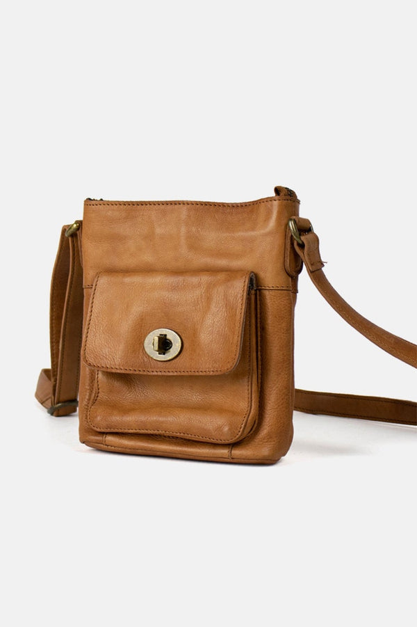 Re:designed Kay mini skindtaske burned tan